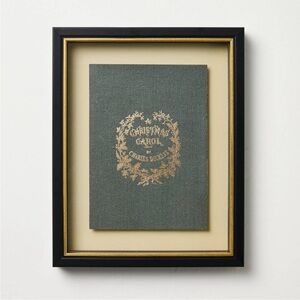 8"x10" Christmas Carol Framed Wall Art - Hearth & Hand™ with Magnolia